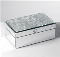 Aufbewahrungskiste Ranoldi in Kristall MM168/AG - MM168/AG